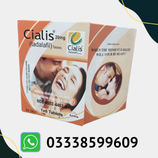 Cialis 20mg 6 Tablets Card White Made in Uk